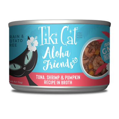 EXP 31OCT24 Tiki Cat Tuna with Shrimp & Pumpkin 85g