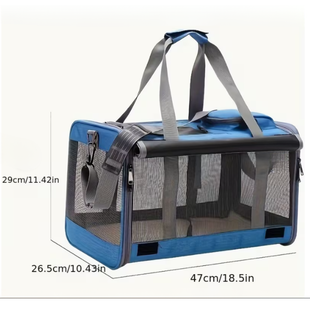 Large Soft Pet Carrier 47x27x29cm