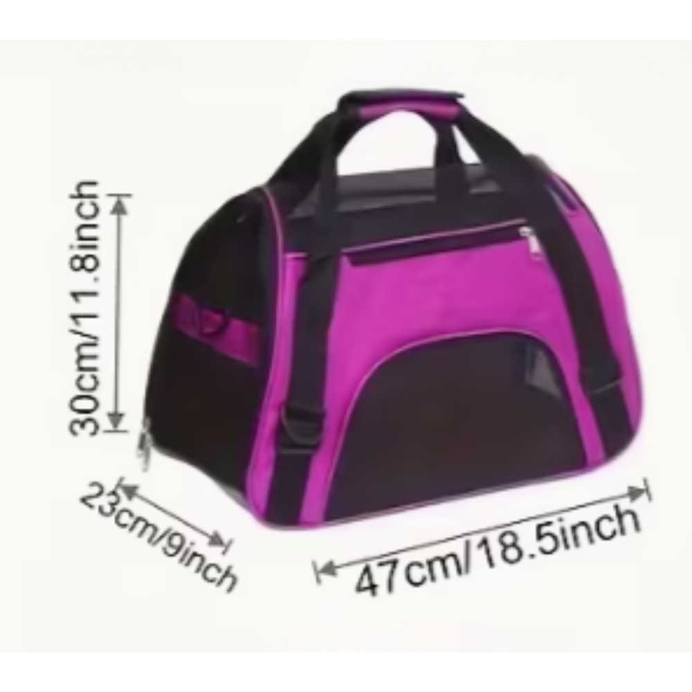 Large Soft Pet Carrier 47x30x23cm