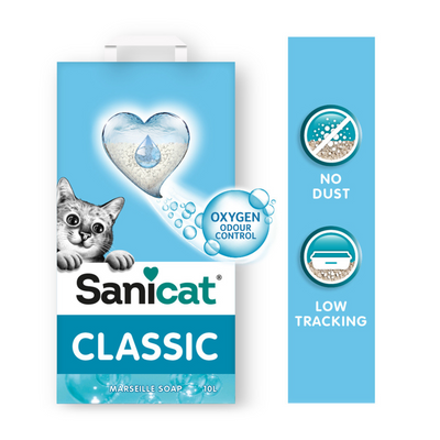 Sanicat Classic Cat Litter Marseille Soap 10L
