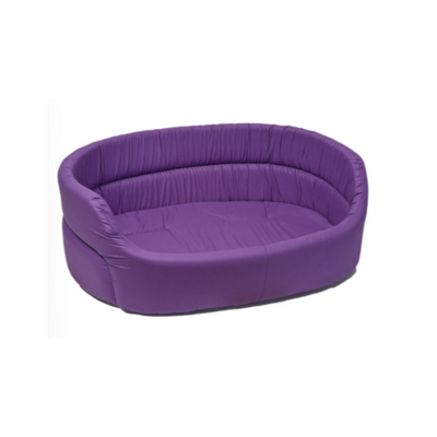 Feline Go Foam Rectangular Bed Purple 55cm