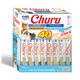 مجموعة متنوعة من هريس التونة من Churu Cat، 40 × 14 جم