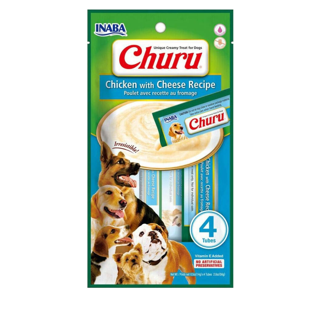 Churu Dog Chicken & Cheese Recipe 4x14g