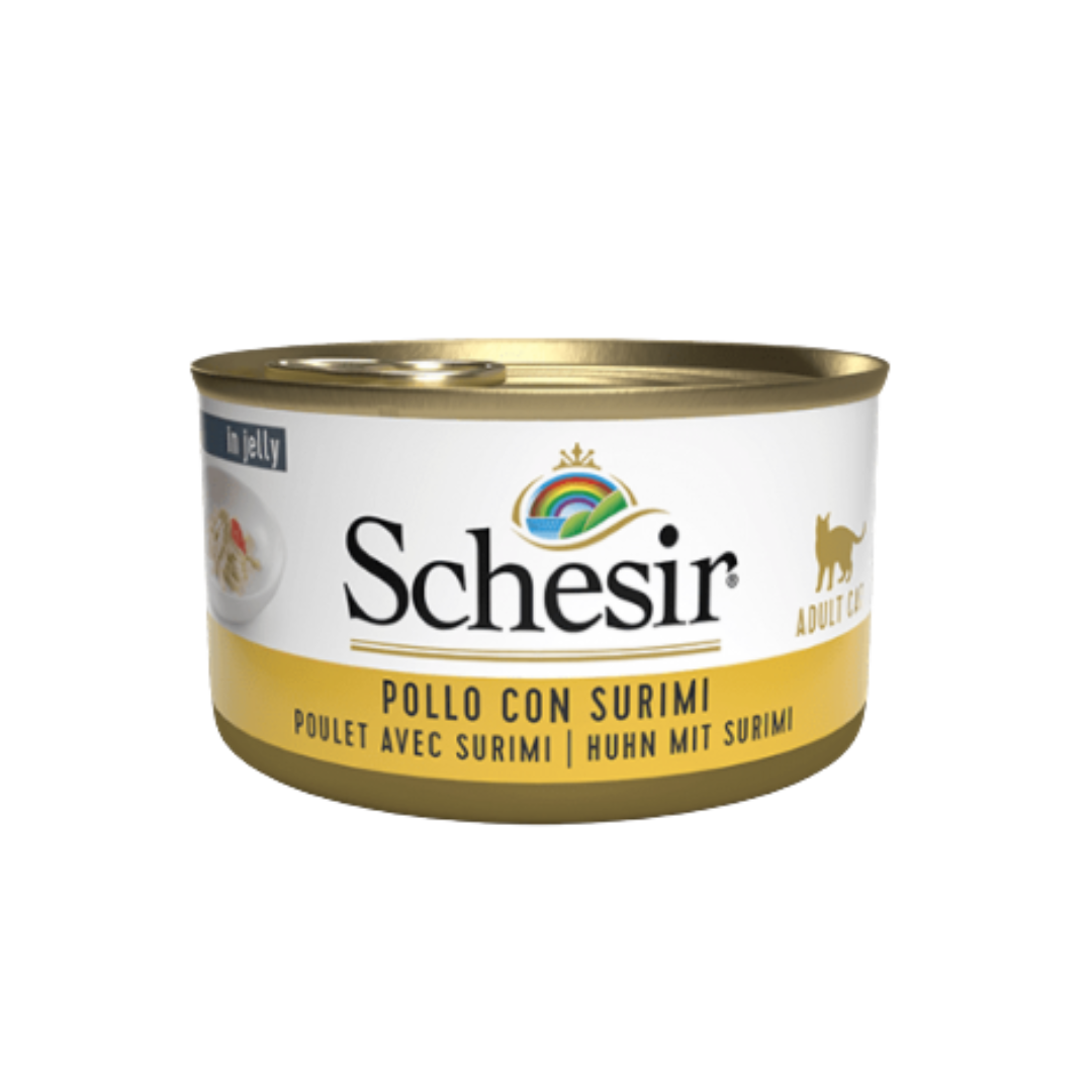 Schesir Cat Chicken & Surimi 85g Tin