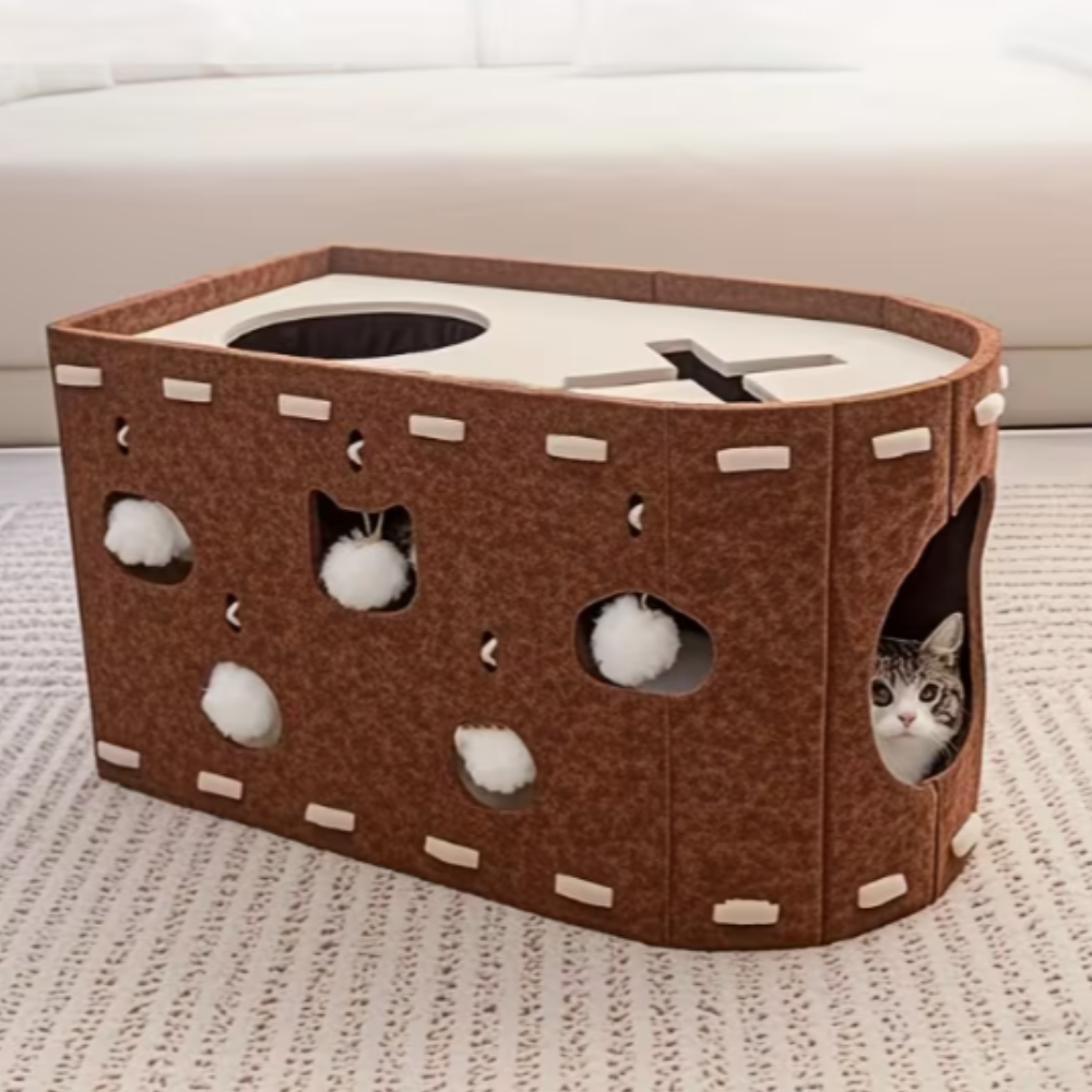 Multi Cat Cosy Cat House 50x29cm