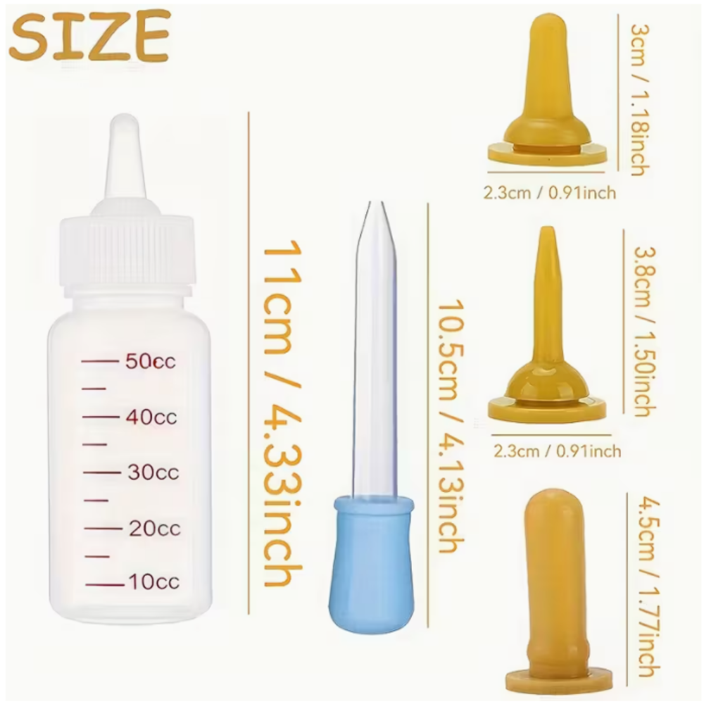 Newborn Feeding Set - 7 Pieces
