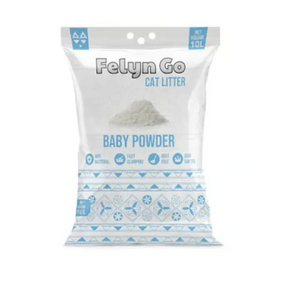 Felyn Go Cat Clumping Baby Powder 10L