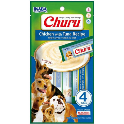Churu Dog Chicken & Tuna Recipe 4x14g