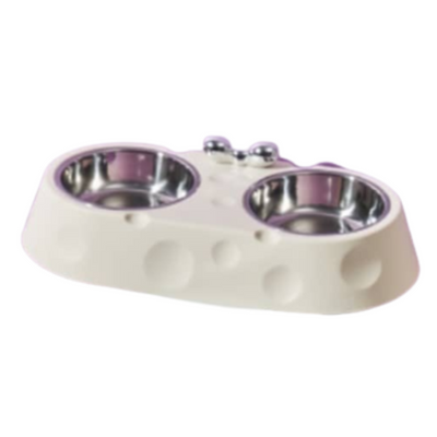 Double Bowl 0.3L Stainless Steel