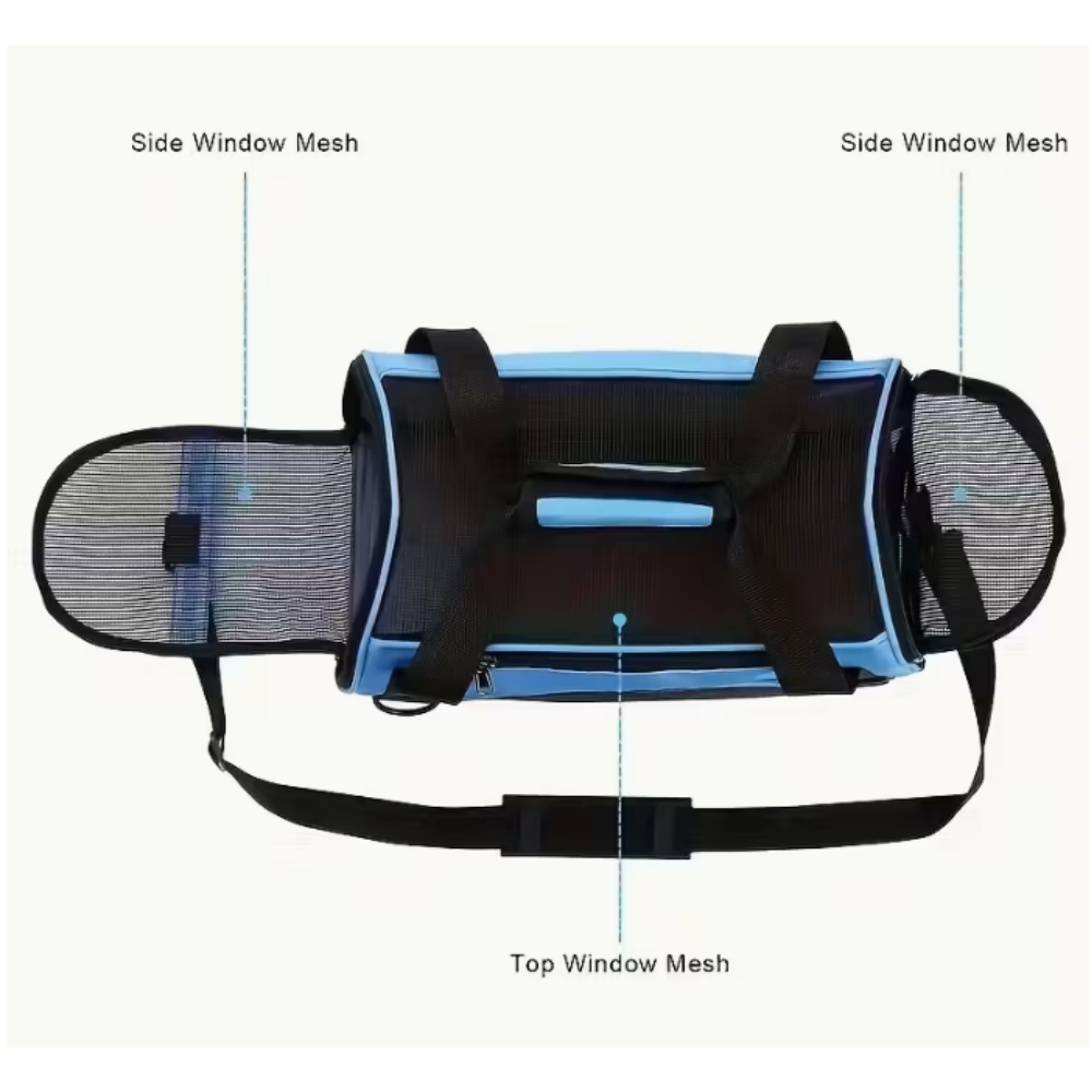 Large Soft Pet Carrier 47x30x23cm
