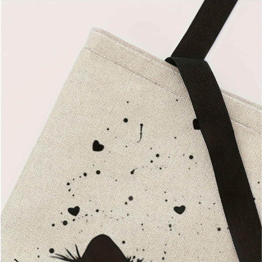 Fun Cat Canvas Tote Bag