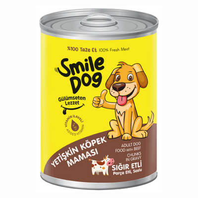Smile Dog Beef Chunks in Gravy 400g