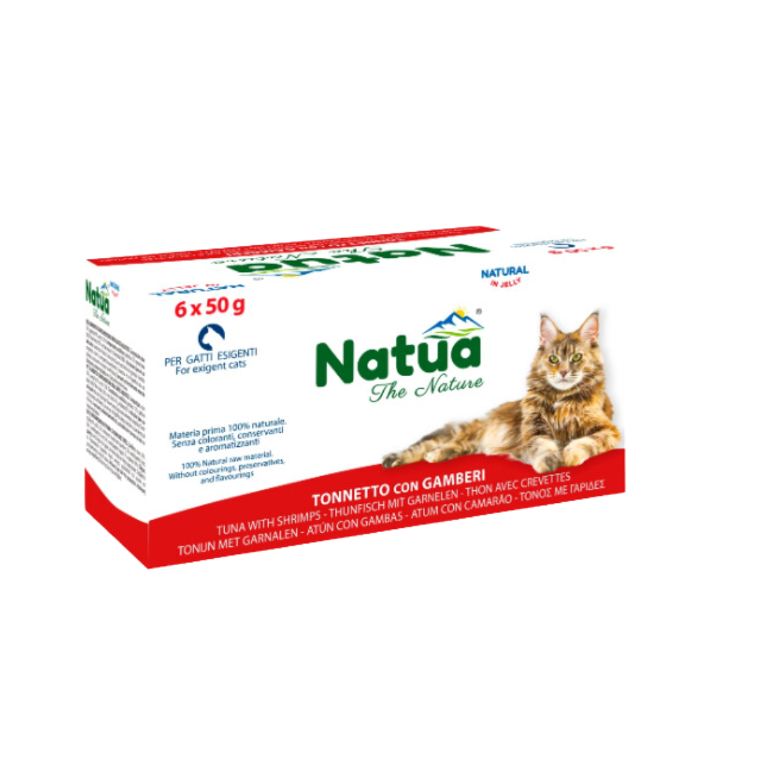 Natua Cat Multipack Tuna & Shrimp 6 x 50g