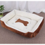 Plush Dog Bed 90x70cm