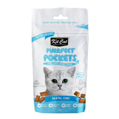 Kit Cat Purrfect Pockets Dental Care 60g