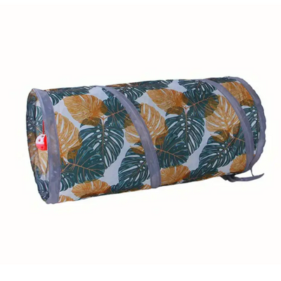 Cat Play Tunnel with Hanging Toy