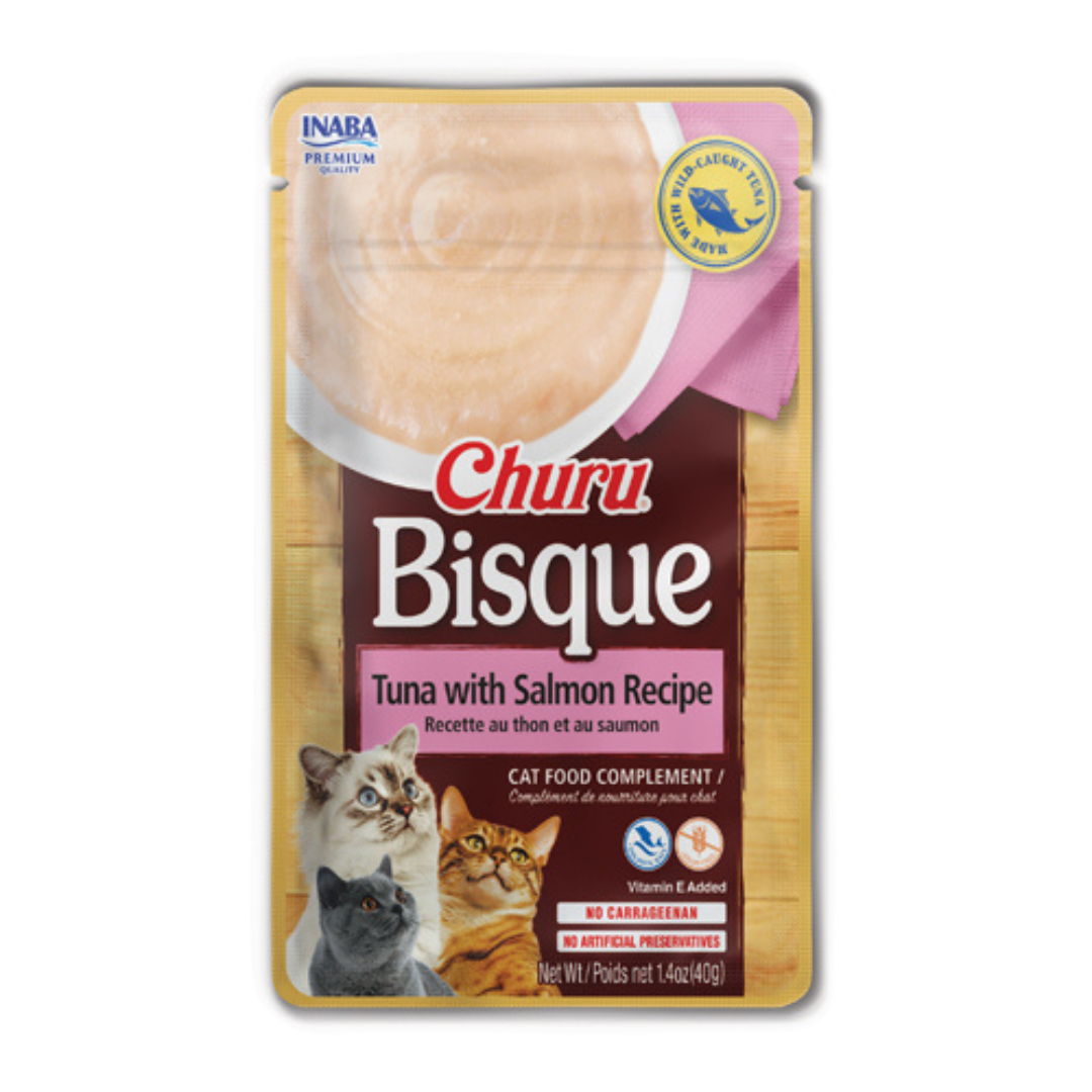 Churu Cat Bisque Tuna & Salmon Recipe 40g