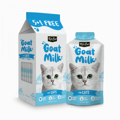 Kitcat Goat Milk for Cats 6x50ml