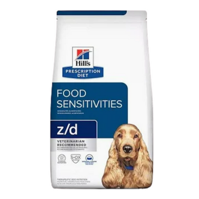 Hills Z/D Food Sensitivities for Dogs 10KG
