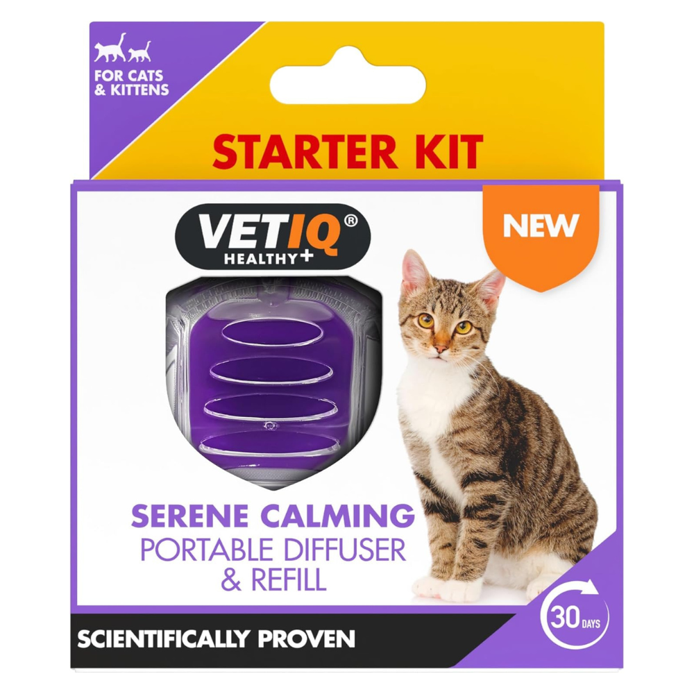 VetIQ Serene Calming Portable Diffuser & Refill 6ml