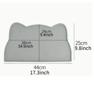 Silicon Cat Shaped Food Mat