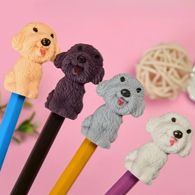 Cute Dog Shaped Eraser