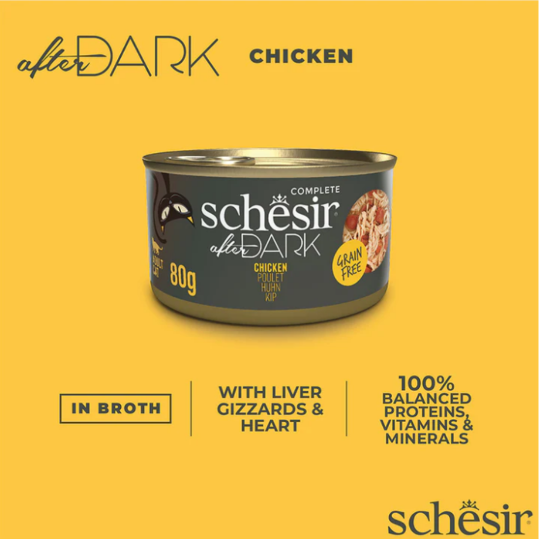 Schesir After Dark Complete Chicken 80g