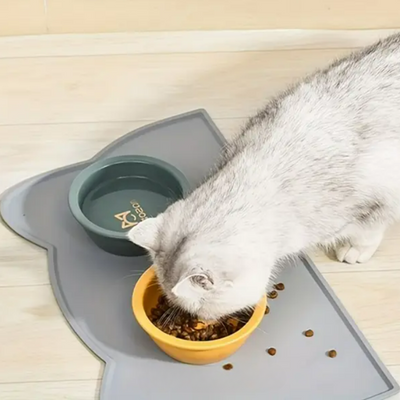 Silicon Cat Shaped Food Mat