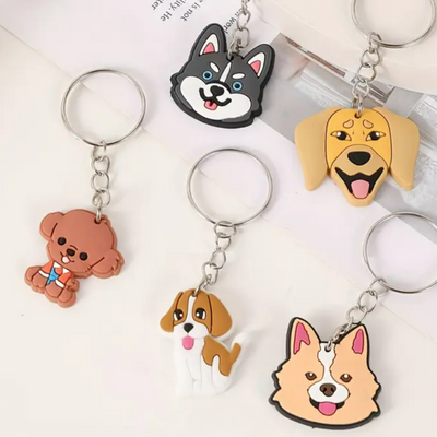 Cute Dog Keychain