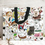 Cartoon Cat Tote Bag