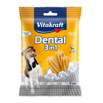 Vitakraft Dental Sticks for Small Dogs (pack of 7)