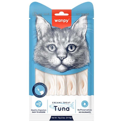 Wanpy Creamy Treats Tuna (5 x 14g)