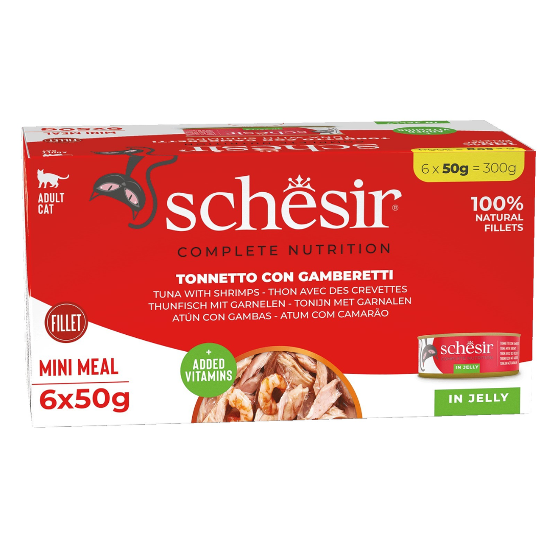 Schesir Cat Tuna & Shrimps 6 x 50g