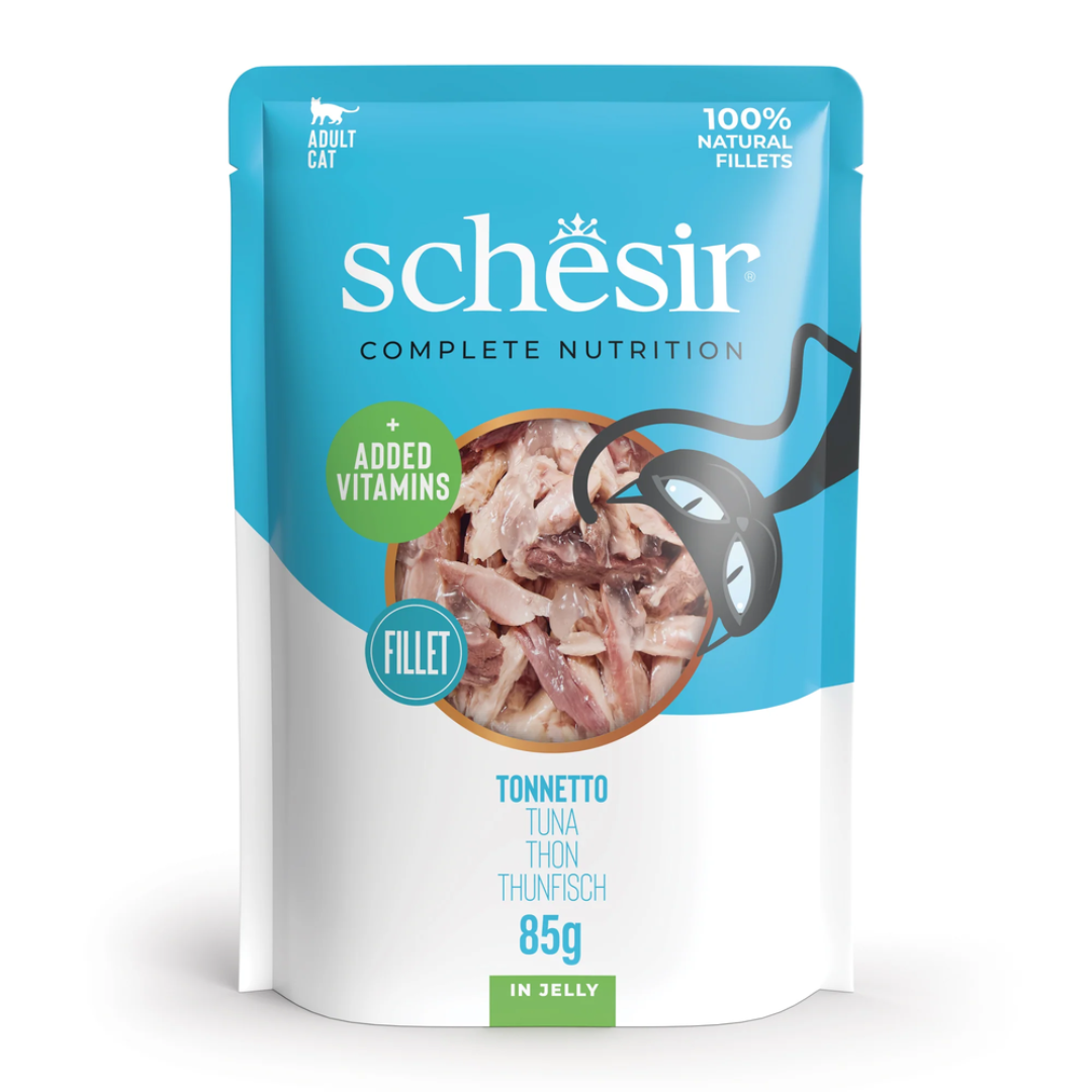 Schesir Cat Tuna in Jelly 85g Pouch