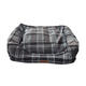 سرير Canine Go Danish Tartan بني 110 سم