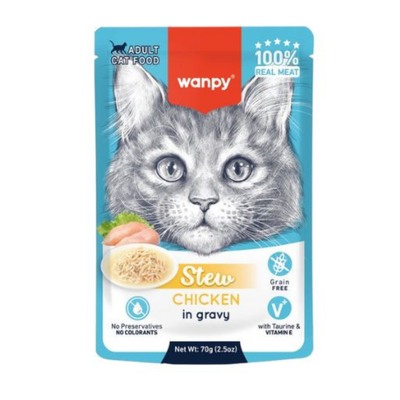 Wanpy Cat Chicken Stew 70g