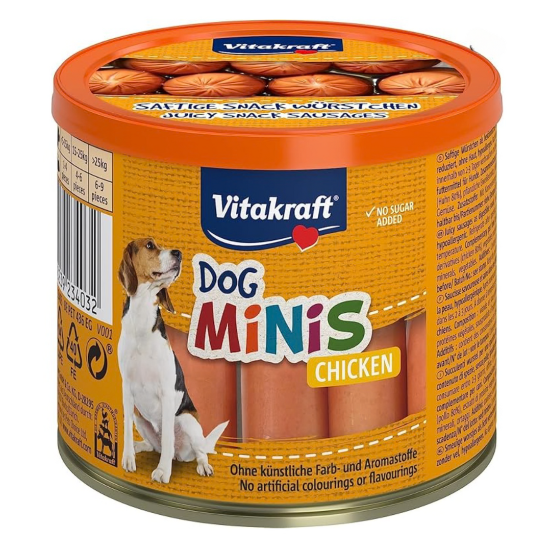 Vitakraft Dog Minis Chicken Snack 120g