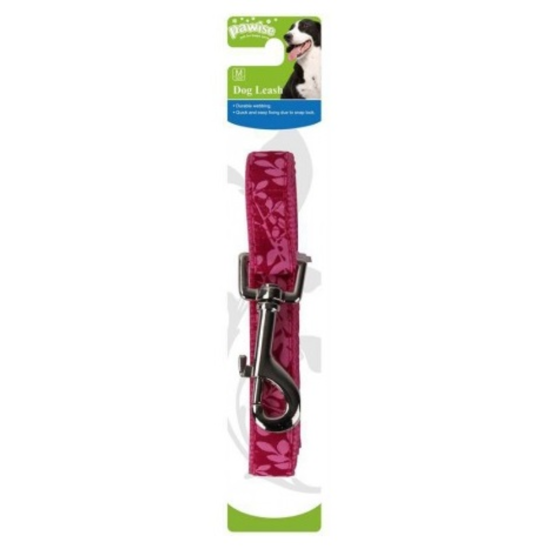 Pawise Dog Trigger Lead 120cm Rose Medium