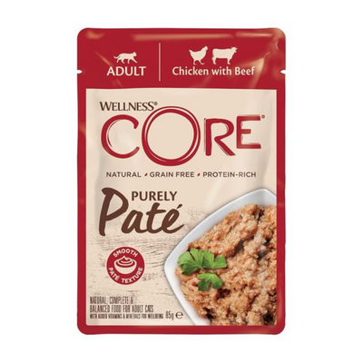 Wellness Core Cat Purely Pate Chicken & Beef 85g
