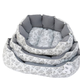 White Rectangular Pet Bed