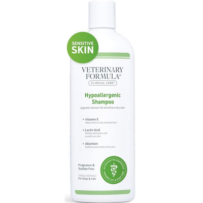 Veterinary Formula Hypoallergenic Shampoo for Cats and Dogs 473ml