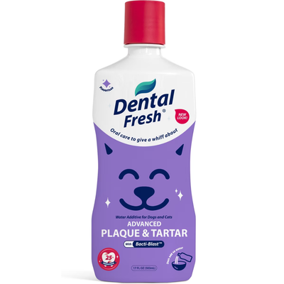Dental Fresh Water Additive Plaque & Tartar for Cats and Dogs 503ml