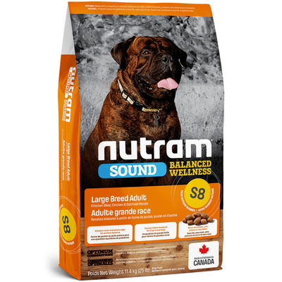 Nutram Dog Large Breed Chicken S8 11.4kg