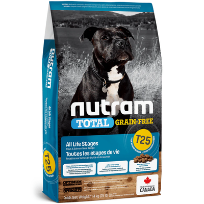 Nutram Dog Grain Free Trout & Salmon T25