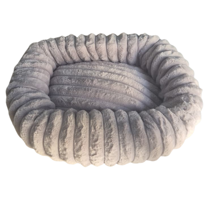 Rectangular Pet Bed Grey 75x60cm