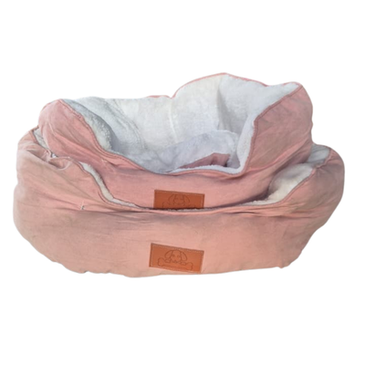 Rectangular Pet Bed Pink