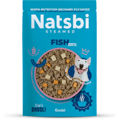 Natsbi Dog Steamed Fish 200g