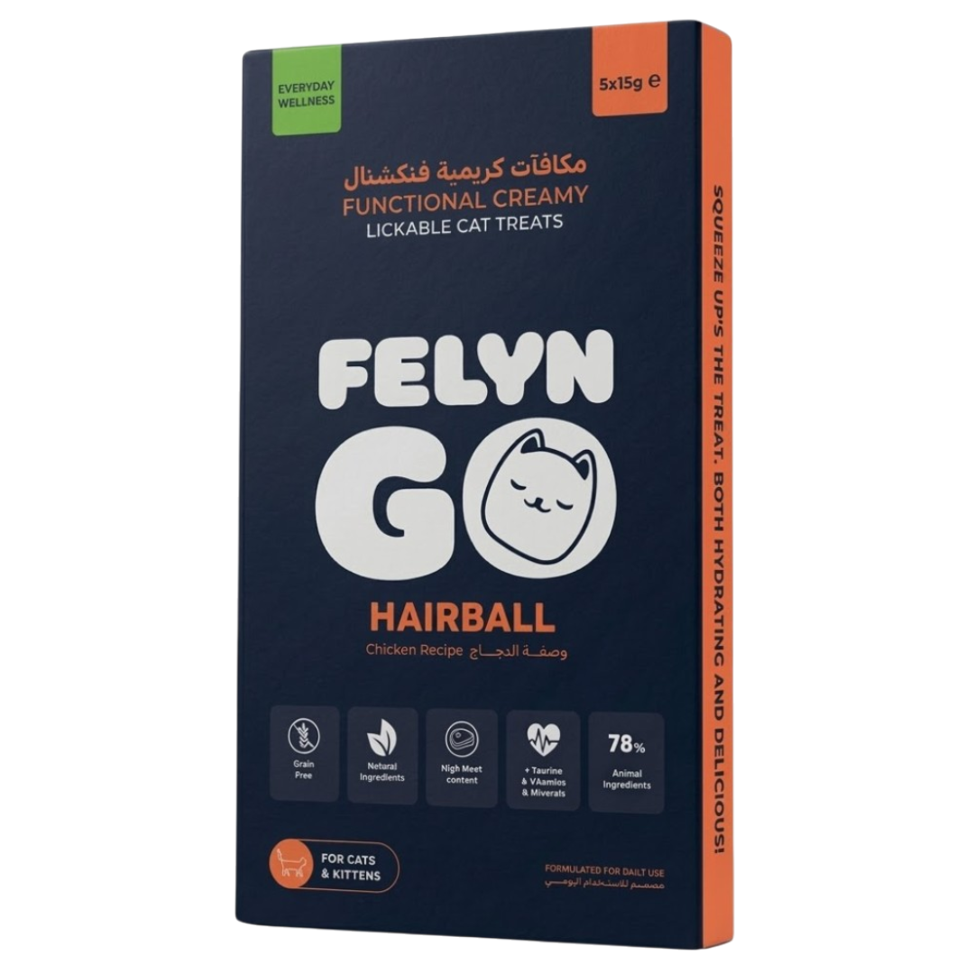 فيلين جو مكافآت للقطط للعناية بالشعر 5*15ج