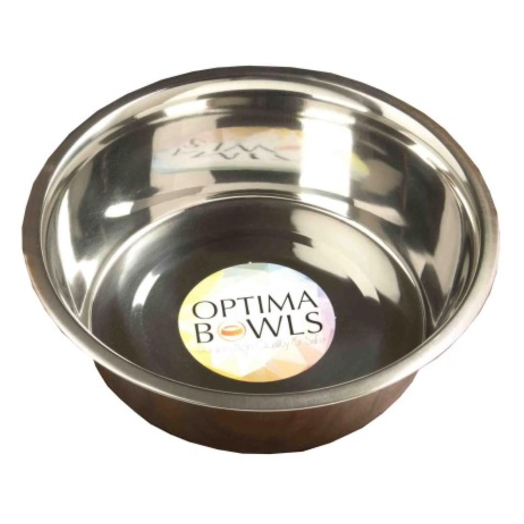 Optima Stainless Steel Dog Bowl
