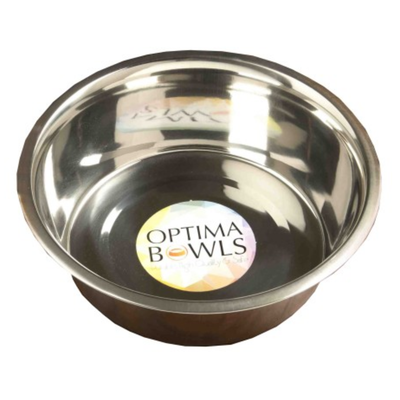 Optima Stainless Steel Dog Bowl
